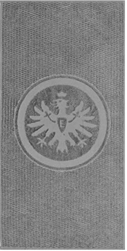 Eintracht Frankfurt Ręcznik kąpielowy, kąpielowy, ręcznik plażowy, Logo ** w różnych rozmiarach, 100% bawełna ekologiczna o gramaturze 500 g/m² (70 x 180 cm)