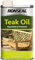 AMK® Ronseal Teak Oil 1L Garden Wood Furniture Hardwood Penetrates Deeply to Restore Naturally Lost Oils Waterproofing Effect Nourishment and Protection