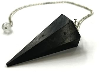 TENET - Konisk pendel i hårdsten konisk pendel radiestesi dobbing spådom (SHUNGITE)