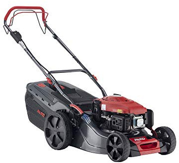 AL-KO - Tosaerba a scoppio semovente - 166cc OHV QSS, taglio 46cm.Taglio,Raccolta,Mulching,.Alzo Centralizzato. Cesto 60l. Ideale 1400mq