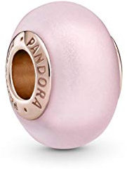 PANDORA Rose Murano 789421C00 Frosted Pink