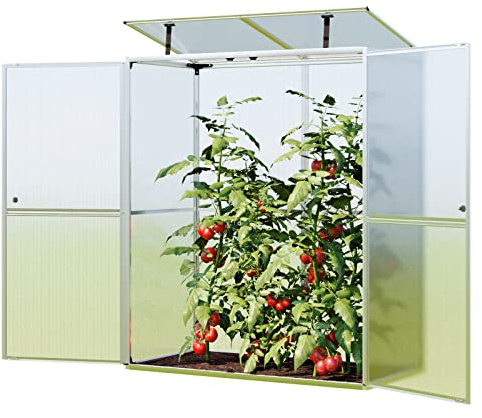 Serra per pomodori GFP Emma 147 x 76 x 173 cm, lastre in policarbonato isolanti da 8 mm