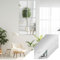 QEEYON 10 Pcs Flexible Mirror Sheets Self-Adhesive Mirrors 2mm Thickened Acrylic Mirror Full Length Wall Mirrors 15 x 15cm Plastic Mirror Tiles Non-Glass Mirror for Bathroom, Bedroom, Door etc