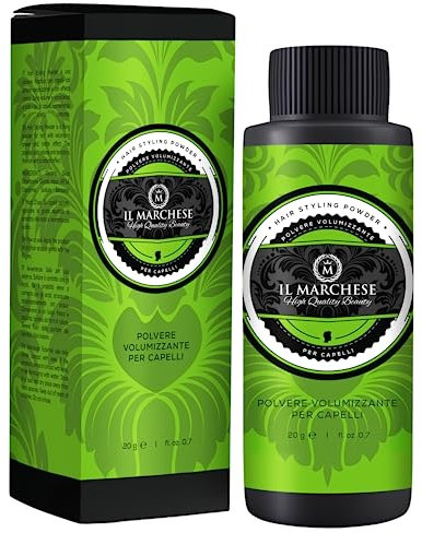 Il Marchese - Polvere Volumizzante Capelli Opaca - Cera In Polvere Per Capelli Uomo E Donna Professionale - EFFETTO IMMEDIATO - Dona Volume Senza Appesantire I Capelli - 20 Gr