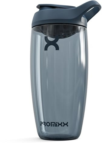 Promixx PURSUIT bouteille shaker de protéines de qualité supérieure pour shakes complémentaires – facile à nettoyer et durable, 700 ml, Bleu Nuit