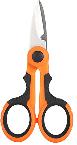 GLOGLOW Tijeras Multifuncionales Domésticas, Cortador de Alambre Aislado de Acero, ángulo Ajustable, Ergonómico No Skid, para la Mayoría de los Escenarios Tijeras Multifuncionales para el Hogar,