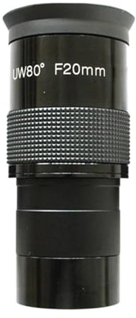 Telescope Accessories 2 Inch 80 Degree Wide Angle Eyepiece 15/20/30/40mm Alluminium Multicoated Astronomical Telescope Eyepieces(2 inch 20mm)