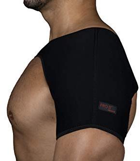 PRO 11 WELLBEING Adjustable Neoprene Shoulder Support brace Fits Left And Right For Sprains, Dislocations And Other Injuries (Medium)