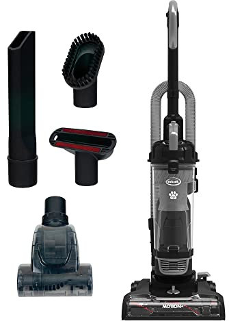 Ewbank EW3002 MOTION+ Reach Pet Bagless Upright Vacuum Cleaner, 4 Litre Dust Capacity, Noise Level 80 dB, Washable Sponge Filter, Multi Cyclone Technology, Silver