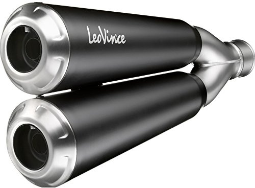 Impianto di scarico LeoVince SBK GP DUALS, in acciaio inox per Yamaha XSR 700 anno di costruzione 2016-2020