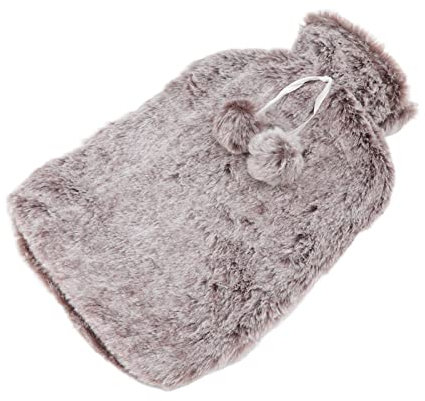 Hand Warmer Water Bag, Spit Proof Lip Rubber Hot Water Jug Bag Cute Cover 2000ML for Home (BROLEOsgrm1ynpq5-14)