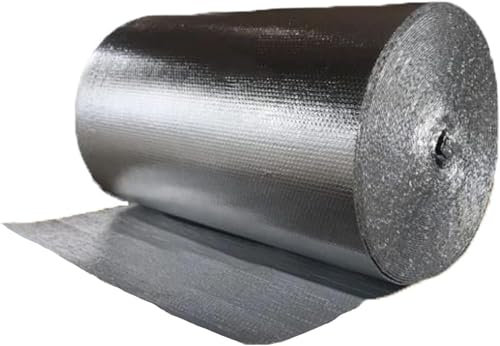 Película Aislante térmica de Barrera de Vapor, Rollos de película Aislante para Paredes, techos, Pisos, áticos |ing(1m)