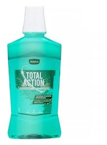 Enjuague bucal Total Action medio Botella 500 ml Pack 2