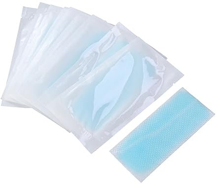 Holibanna 10 pezzi Strisce Rinfrescanti per Gel Raffreddante per Emicrania Denti e Fatica Rinfrescante Rapido Facile Usare e Portatile