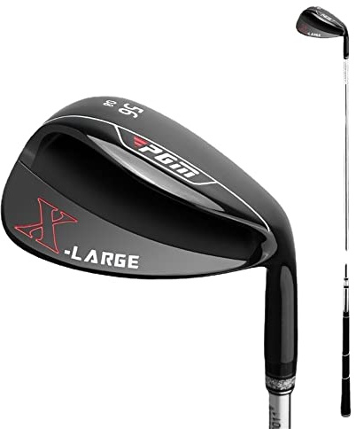 56/60 Degree Golf Sand Wedge Right Handed Men Women Adults Golfers Golf Lob Wedges Clubs Sports (56 Degree,Black Wedge)