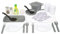 Melissa & Doug Kitchen Accessory Set – Pretend Cooking Playset for Kids, Wooden Utensils & Cookware,Toy for Ages 3+, Gift for Boys or Girls
