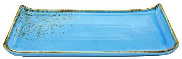 Creatable 20049 BBQ Platte Blue/Blau Nature Collection 33 x 16,5 cm