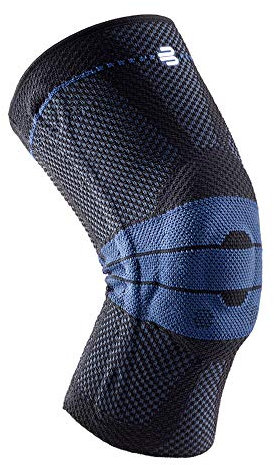 BAUERFEIND Kniebandage GenuTrain Unisex mit Silikonrand zur Entlastung Stabilisierung und Aktivierung nach Verletzung Operation oder bei chronischen wie Gonarthrose (Gelenkverschleiß) oder Arthritis