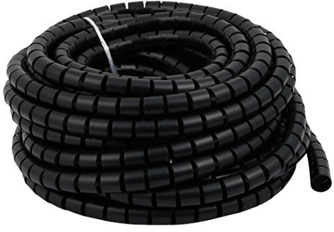 Aexit Filo avvolgente per cavi a spirale flessibile da 20 mm, diametro 15 metri, lungo con clip (3dd5c7ac5626a78ec523d4c278d6041e)