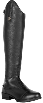 Shires MORETTA Gianna - Botas largas de equitación para niños, Black, 34 EU