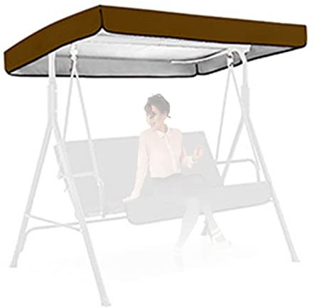 Desconocido Cubierta de Repuesto para toldo abatible, Cubierta Superior de Repuesto para toldo abatible para Patio Exterior, Cubierta de Repuesto para toldo abatible para Exteriores 2/3 plazas