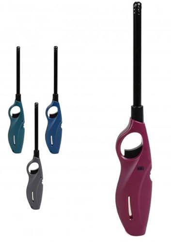 Allume gaz Rechargeable Rigide, Briquet de Cuisine pour Barbecue, cheminée, cuisinière - Taille : 27 cm - 029