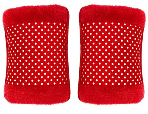 Bdit Accessoires 2 sacs à eau chaude électriques avec poches pour réchauffer les mains et les pieds, lit et abdomen, rechargeable sans fil, de nombreux motifs différents