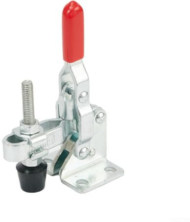 Lot de 4 pinces à bascule verticales GH101A - Capacité de serrage de 50 kg