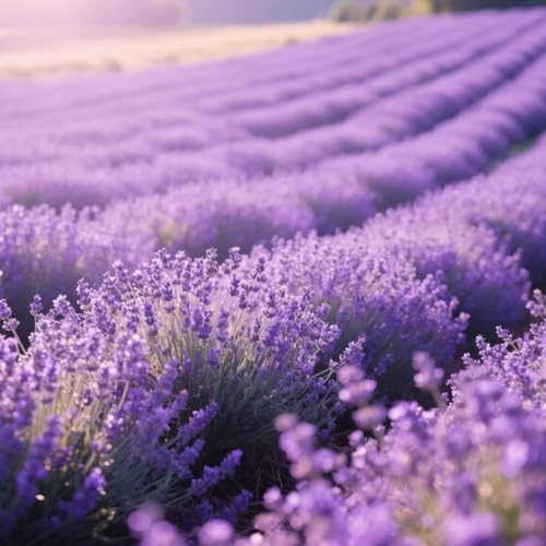 6000+ Sementi Lavanda, non OGM, Bassa manutenzione, varietà tradizionale, perenne, per piantare in casa, all'aperto, in giardino