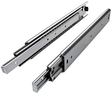 SOTECH 1 paire de coulisses à sortie totale 117959 Hauteur 53,4 mm, longueur 950 mm Glissière de tiroir avec capacité de charge de 95 kg