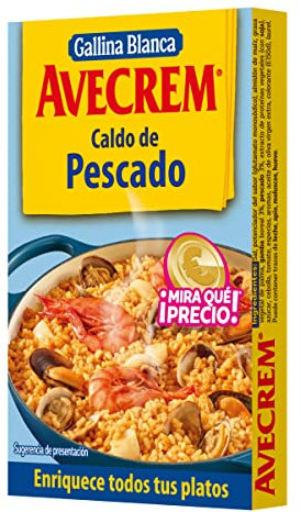 Gallina Blanca, Avecrem, Brodo di Pesce, Confezione da 8 Dadi