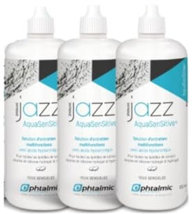 Produit lentilles JAZZ AQUA SENSITIVE 3X350ML