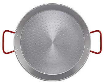 Metaltex - Paellera Acciaio Lucidato 6 Razioni 34 cm