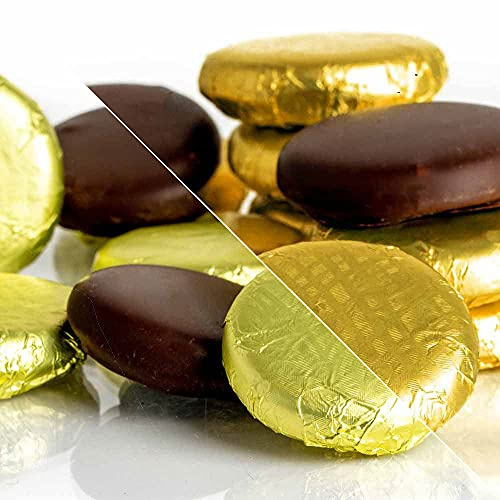 Salted Caramel & Ginger Cremes Foiled - Fondant Creams by Whitakers Chocolates (Pack Size 1kg)