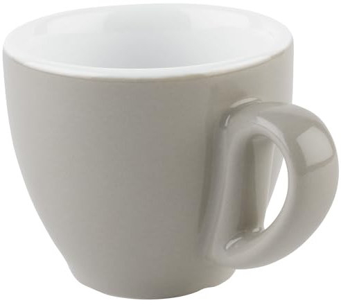 APS 16000 - Tazza da caffè in grigio, Ø 6 cm, altezza: 5,5 cm, 80 ml