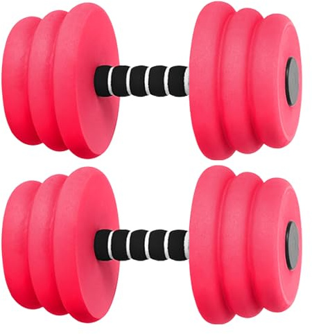 Haltères à eau pour exercices de piscine, exercices d'aérobic de piscine – Haltères d'exercice aquatique pour femmes, hommes, adultes, entraînements de récupération de natation