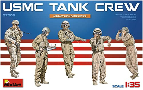 MiniArt 37008 - Figura 1:35 USMC (5), diseño Fiel a la maqueta, Kit de construcción de plástico, Manualidades, aficiones, Pegar, maqueta, Montaje, sin barnizar
