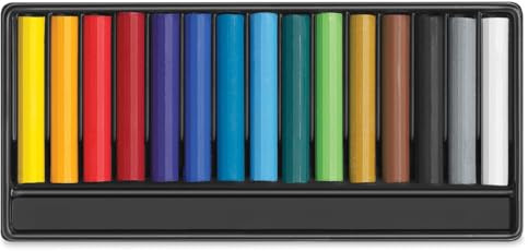 Caran d'Ache Swisscolor 7002.815 Lot de 15 Crayons de Couleur Pastel Cire Imperméable Multicolore