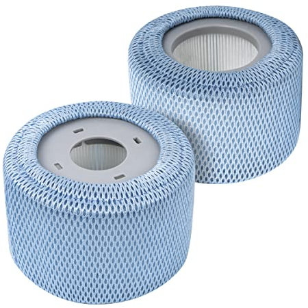 Benfosh 2 Protective nets and 2 Filters Compatible with Mspa Hot Tub Filter,90 Folds,for MSPA All Current Hot Tubs