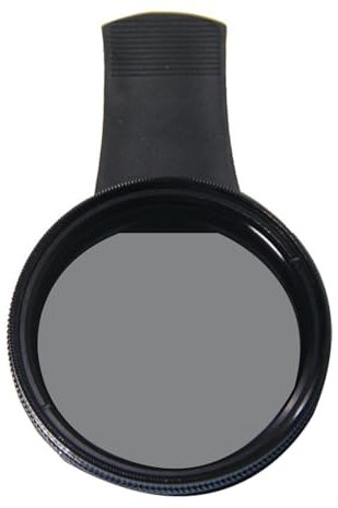 SUIOPPYUW Filtro CPL para Lente de cámara de teléfono con Clip para iPhones 15, 14, 13, 12 y 11 de 52 mm. Kit de Filtro CPL para Lente de cámara de teléfono con Clip. Lente CPL.