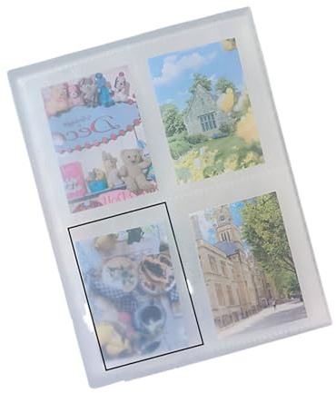 Álbum organizador de tarjetas para fotos, 84 bolsillos, colección 80 160, resistente al agua