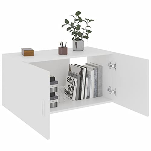 Susany Armadietto da Parete con 2 Ante Ripiani Regolabili Camera da Letto e Ingresso 80x39x40 cm Mobile da Muro Parete per Bagno in Truciolato Disponibile in Tanti Colori Diversi