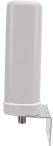 KJ-009 Antenne extérieure étanche 10/12DBI Signal à Gain élevé recevant Une antenne 4G sans Fil à Montage Mural Antenne terrestre HD Antenne d'installation de Pince en Forme de U