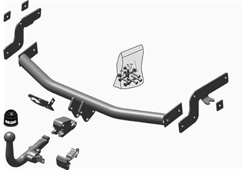 BRINK 498100 Anhängerkupplung AHK 13,82kg