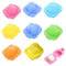 Moule Oeuf dur Lot de 8 Moules à œufs cuits Moule Sushi Antiadhésif Kawaii 8 Pièces Forme Œuf Riz + Surface Facile à Nettoyer Taille Compacte Couleurs Aléatoires