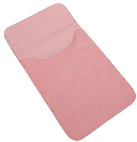 Veemoon Leather E-reader Sleeve for Ebook Reader Bag with Snug Fit Lightweight Travel Cover in Pink for Secure Protection and Stylish Carry