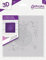 Gemini GEM-EF6-3D-YD Yuletide Dekoration 3D Präge Ordner 15.2 x 15.2 cm, Plastic, Transparent, 6 x 6-Inch