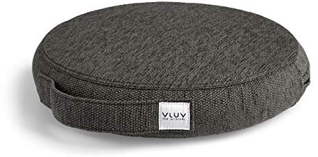 VLUV Pill&Ped - Set di cuscini per equilibrio, 36 cm, PIL: STOV antracite + PED antracite