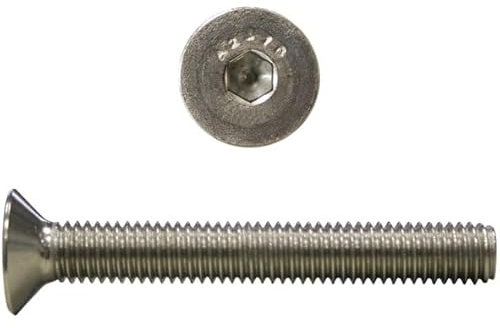 Senkkopfschrauben DIN7991 M6x100 Edelstahl V2A 100 Stk. Antrieb: Innensechskant