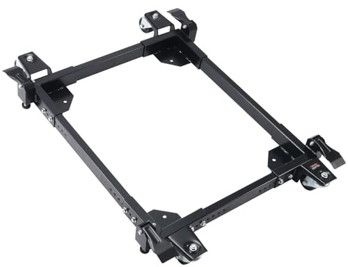 VEVOR Base Móvil de Capacidad de 680,3 kg Ajustable de 508 x 622,3-711 x 850 mm, Soporte de Base Móvil Universal Resistente con 4 Ruedas Giratorias para Equipos de Carpintería, Muebles, Máquinas